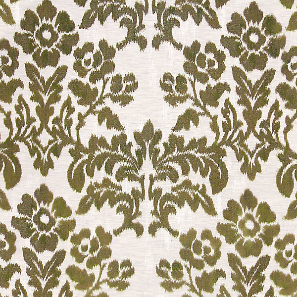 Varala/Chartreuse V1 0001Ibiz by Old World Weavers Fabric 39% VISCOSE 39% POLYESTER 22% COTTON ITALY HEAVY DUTY Horizontal: 26.5" and Vertical: 28.5" 57" - Fabric Carolina -