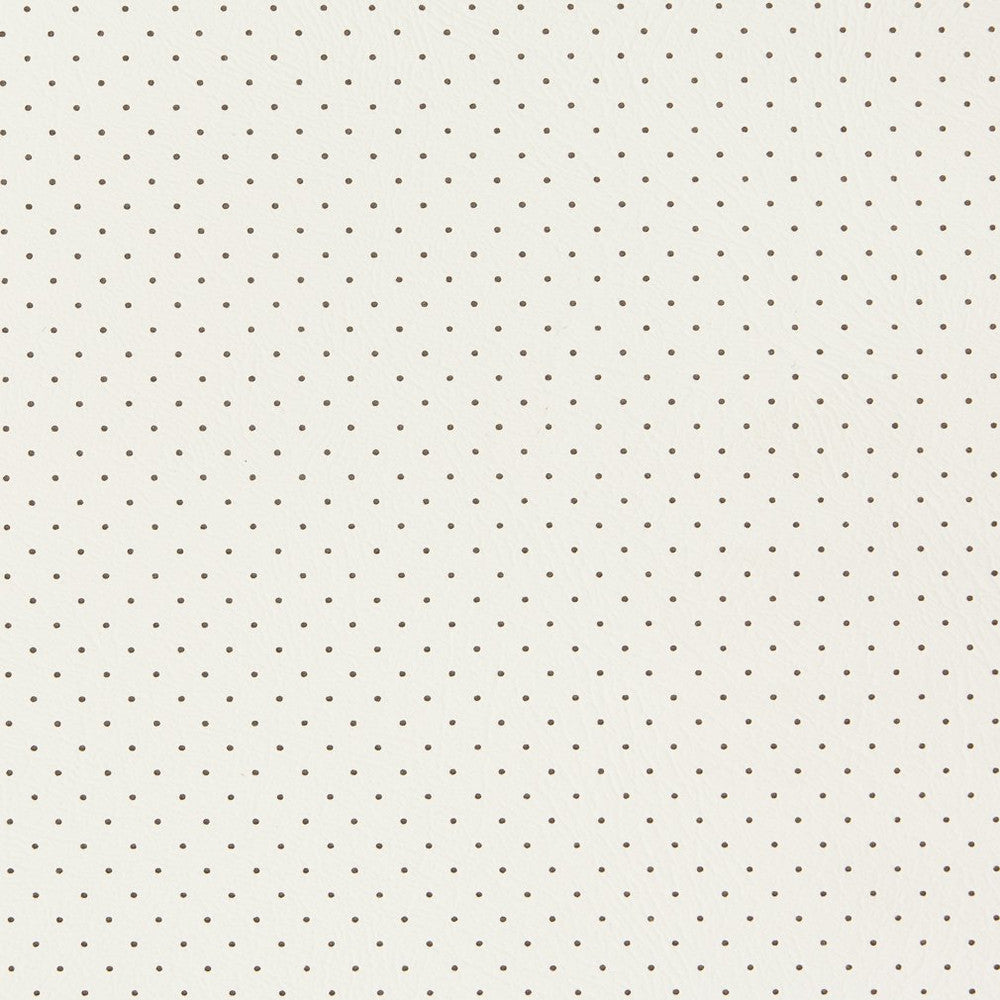 V401 White Perforated by Charlotte Designer Fabric Automotive Vinyl 100% Virgin Vinyl, 30oz. Asia Exceeds 220,000 Wyzenbeek Rubs (Heavy Duty) No Repeat 54 Inches - Swanky Fabrics -