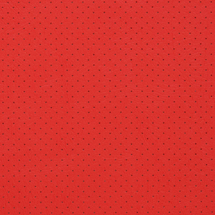 V408 Red Perforated by Charlotte Designer Fabric Automotive Vinyl 100% Vinyl, 30oz. Asia Exceeds 220,000 Wyzenbeek Rubs (Heavy Duty) </p><p>Repeat: 54 Inches - Swanky Fabrics -