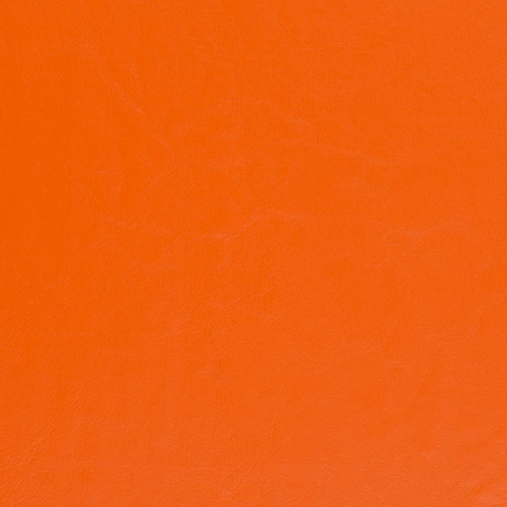 V452 Orange by Charlotte Designer Fabric Marine Vinyl 100% Virgin Vinyl, 33oz. Asia Exceeds 220,000 Wyzenbeek Rubs (Heavy Duty) No Repeat 54 Inches - Swanky Fabrics -