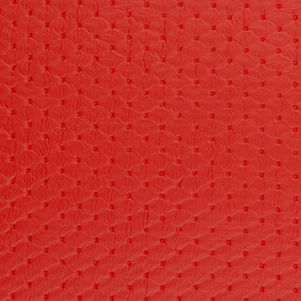 V466 Red Diamond by Charlotte Designer Fabric Marine Vinyl 100% Virgin Vinyl, 33oz. Asia Exceeds 220,000 Wyzenbeek Rubs (Heavy Duty) No Repeat 54 Inches - Swanky Fabrics -