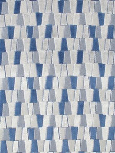 Scalamandre Fabric Facets Sapphire