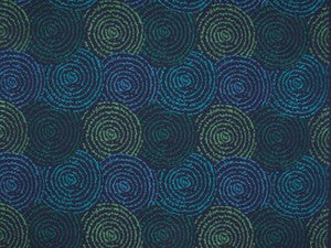 Scalamandre Fabric Coriolis Ocean Deep