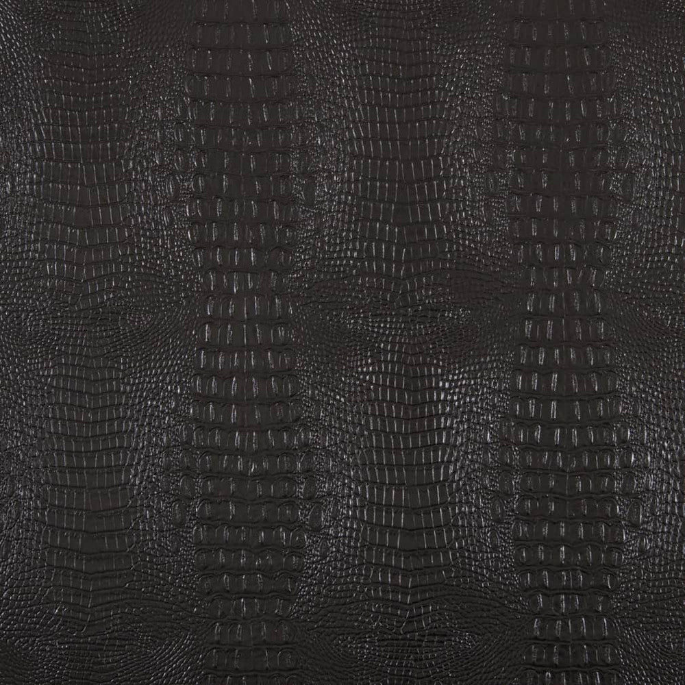 V610 Black by Charlotte Designer Fabric Exotics II 100% Vinyl, 34oz. Asia Exceeds 200,000 Wyzenbeek Rubs (Heavy Duty) </p><p>Repeat: Horizontal: 10.5" x Vertical: 10.5" 54 Inches - Swanky Fabrics -
