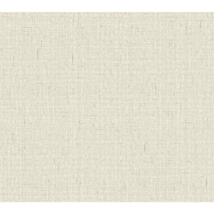 White Entwined Wallpaper by York Wallcoverings Aviva Stanoff Covers about 60.8 square feet 27-in by 27-ft long roll Unpasted 24 - Fabric Carolina -