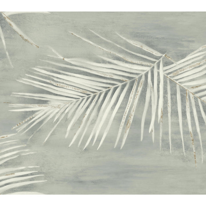 Endless Summer Light Grey Wallpaper by York Wallcoverings Aviva Stanoff Covers about 60.8 square feet 27-in by 27-ft long roll Unpasted 24 - Fabric Carolina -