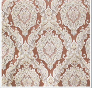 Valencia Blush by Norbar Designer Fabric SYMPHONY 100% POLYESTER 19"V 14 1/4"H 53 - Swanky Fabrics -