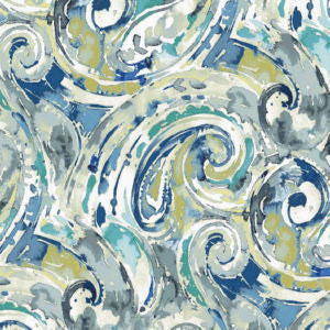 Vanderbilt Blue Lagoon by Norbar Fabric