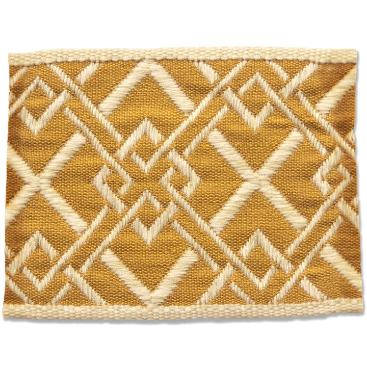 Vanity 4 Topaz by Stout Trim NEW WORLD TAPES & BORDERS 100%SVI FRANCE </p><p>Repeat: 0 2.65 in - Fabric Carolina -