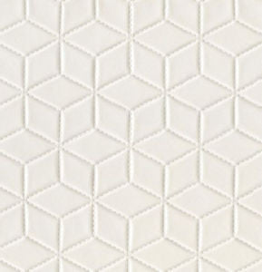 Vanity Mystic White 602 by Norbar Designer Fabric ESCAPADE 100% POLY VINYL CHLORIDE 2"V 2"H 54 - Swanky Fabrics -