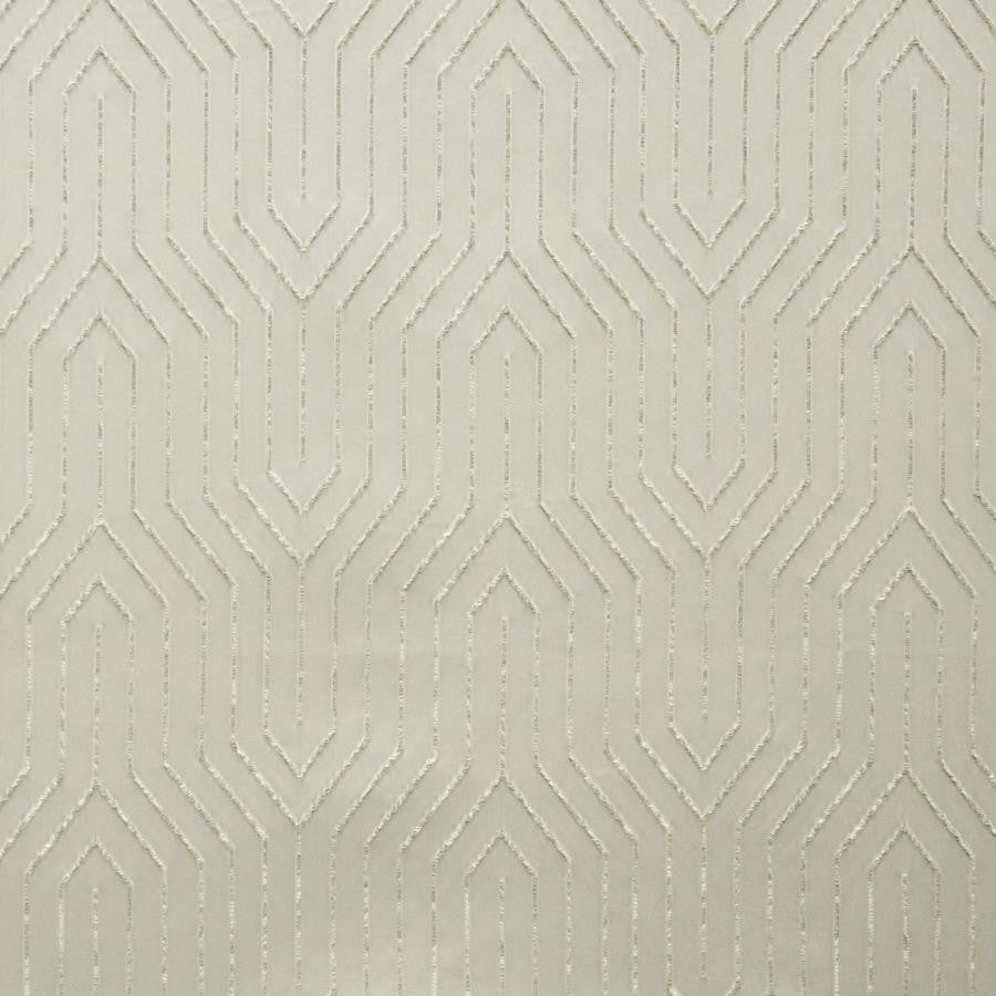Vault # 213 Metal by Maxwell Designer Fabric Color Theory-Vol.Vi Alabaster 100% POLYESTER INDIA V-5.9"H-9" 54" - Swanky Fabrics -