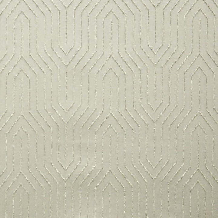 Vault # 213 Metal by Maxwell Designer Fabric Color Theory-Vol.Vi Alabaster 100% POLYESTER INDIA V-5.9"H-9" 54" - Swanky Fabrics -