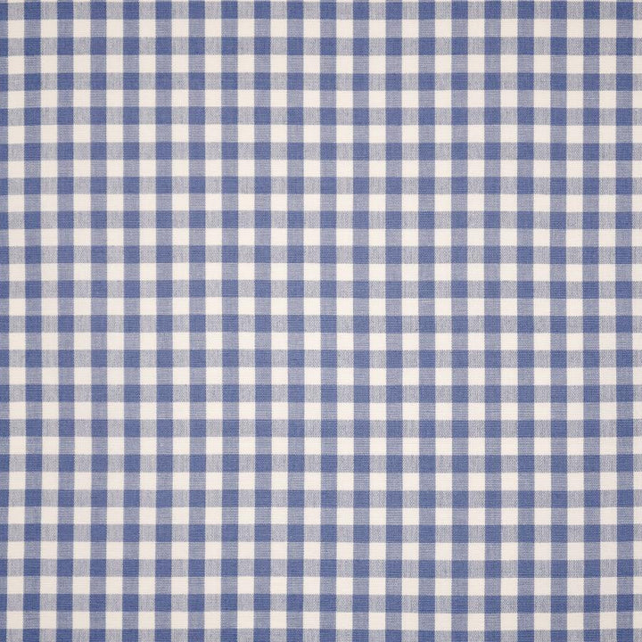 Vichy Check # 124 French Blue by Maxwell Designer Fabric Color Theory-Vol. Ix Pacific 100% COTTON INDIA V-0.8" H-0.8" 54" - Swanky Fabrics -