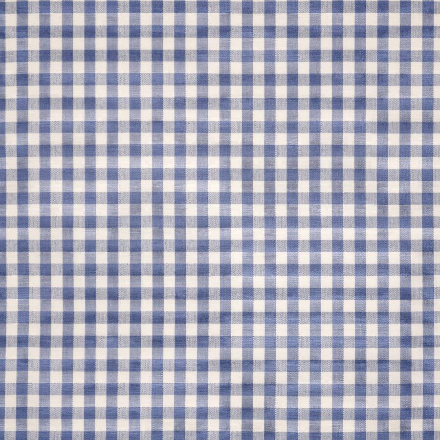 Vichy Check # 124 French Blue by Maxwell Fabric Color Theory-Vol. Ix Pacific 100% COTTON INDIA V-0.8" H-0.8" 54" - Fabric Carolina -