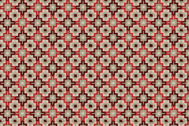 Vecchio Crimson by Richloom Fabric See sample 57% COTTON 43% POLYESTER USA or Imported N/A </p><p>Repeat: V25.25" x H6.75 56" - Fabric Carolina -