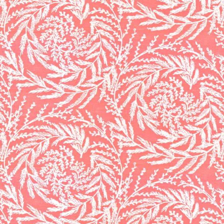 Vellum 1 Flamingo by Marcus William Designer Fabric MARCUS WILLIAM GENOA 80%COT 20%LIN INDIA MARTINDALE WEAR TEST (25 000 CIRCULAR RUBS) </p><p>Repeat: 17.5 58.5 in - Swanky Fabrics -