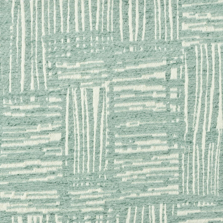Venice 1 Aqua by Stout Fabric COMFORTABLE LIVING MINERAL/TEAL 100%POL CHINA FLAME RETARDANT-N.F.P.A. 260A CLASS 1 WYZENBEEK 40 000 DOUBLE RUB WEAR TEST (HEAVY DUTY) Horizontal: 7 and Vertical: 7 54 in - Fabric Carolina -