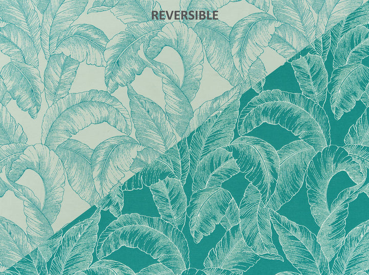 Veranda Turquoise 219 by Covington Fabric 60% COTTON/40% POLYESTER China 50000 Horizontal: 27 and Vertical: 24.75 58 - Fabric Carolina -