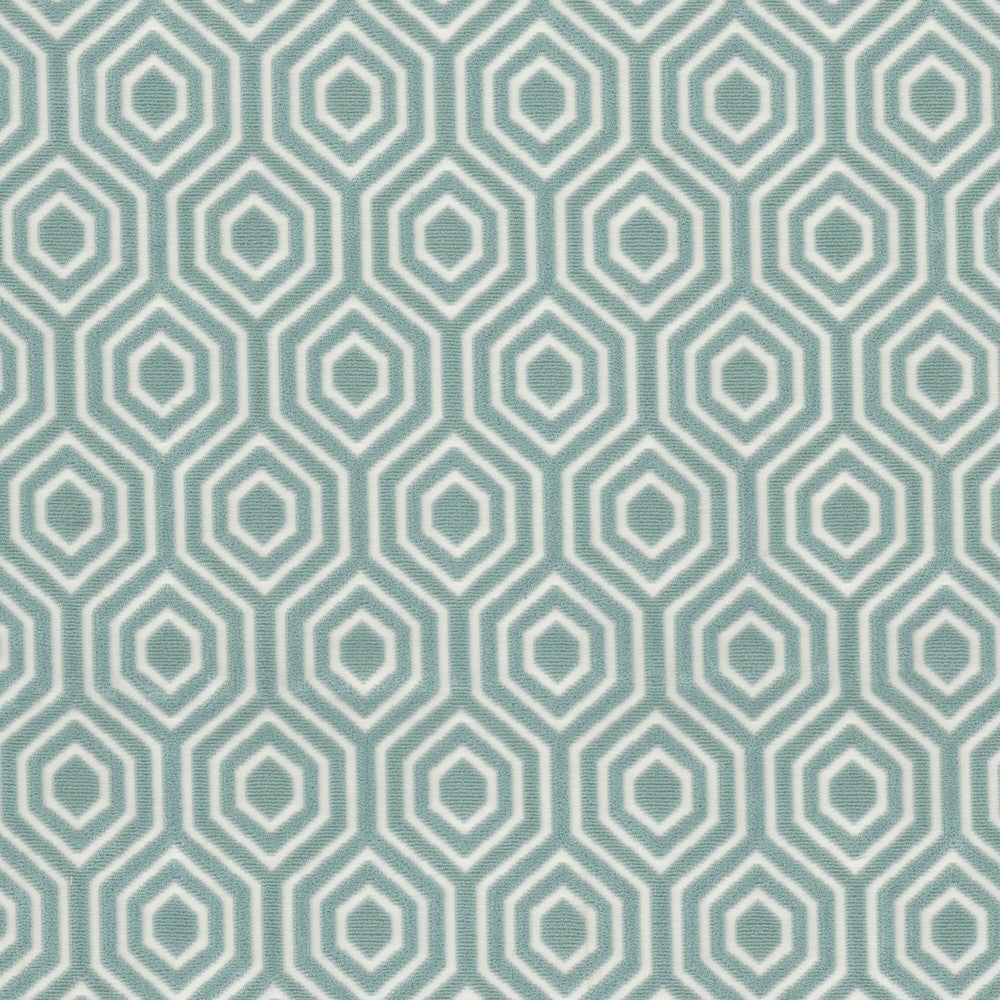 Verve 1 Opal by Stout Fabric Stout Fabric Verve 1 OpalFabric Rainbow Library Mist/Shoreline 62%Pol 38%Cot India </p><p>Repeat: H: 3.375, V: 13.5 54 in - Fabric Carolina -