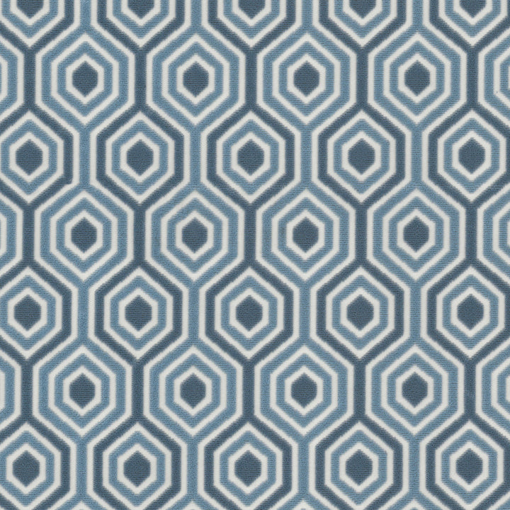 Verve 2 Bluebird by Stout Fabric Stout Fabric Verve 2 BluebirdFabric Rainbow Library Federal/Baltic 62%Pol 38%Cot India </p><p>Repeat: H: 3.375, V: 0 54 in - Fabric Carolina -