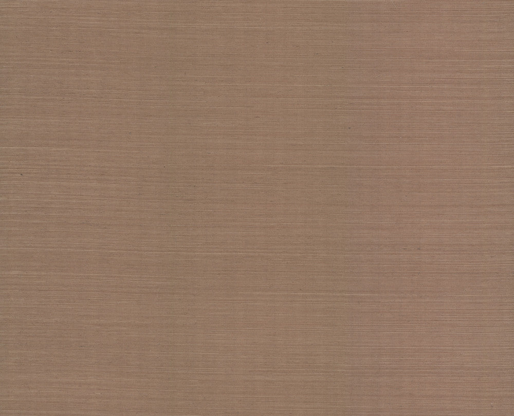 Plain Sisal Brown Wallpaper by York Wallcoverings Grasscloth II Covers about 72 square feet 36-in by 24-ft long roll Unpasted 0 - Fabric Carolina -