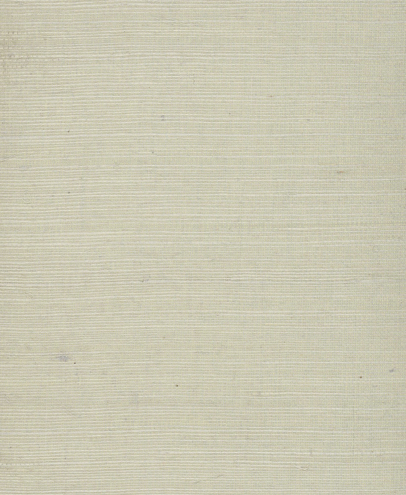 Plain Grass Blue & Beige Wallpaper by Magnolia Home Magnolia Home Covers about 72 square feet 36-in by 24-ft long roll Unpasted 0 - Fabric Carolina -