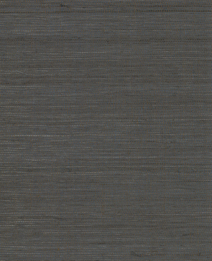 Grass Grey & Black Wallpaper by Magnolia Home Magnolia Home Covers about 72 square feet 36-in by 24-ft long roll Unpasted 0 - Fabric Carolina -