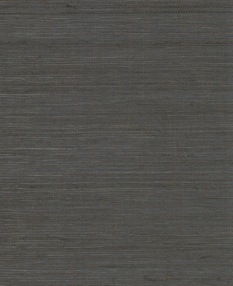 Multi Grass Blue Wallpaper by York Wallcoverings Grasscloth II Covers about 72 square feet 36-in by 24-ft long roll Unpasted 0 - Fabric Carolina -