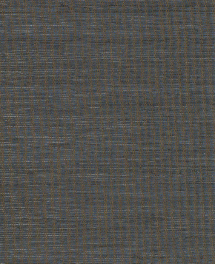 Multi Grass Blue Wallpaper by York Wallcoverings Grasscloth II Covers about 72 square feet 36-in by 24-ft long roll Unpasted 0 - Fabric Carolina -