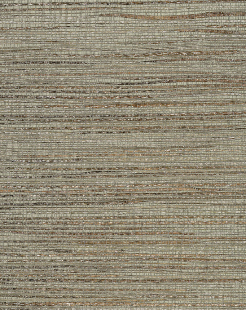 Inked Grass Green Wallpaper by York Wallcoverings Grasscloth II Covers about 72 square feet 36-in by 24-ft long roll Unpasted 0 - Fabric Carolina -