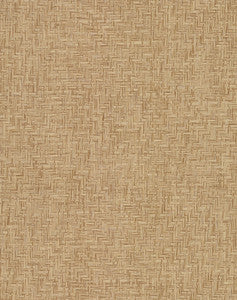 Interlocking Weave Sisal Grasscloth Brown Wallpaper by York Wallcoverings