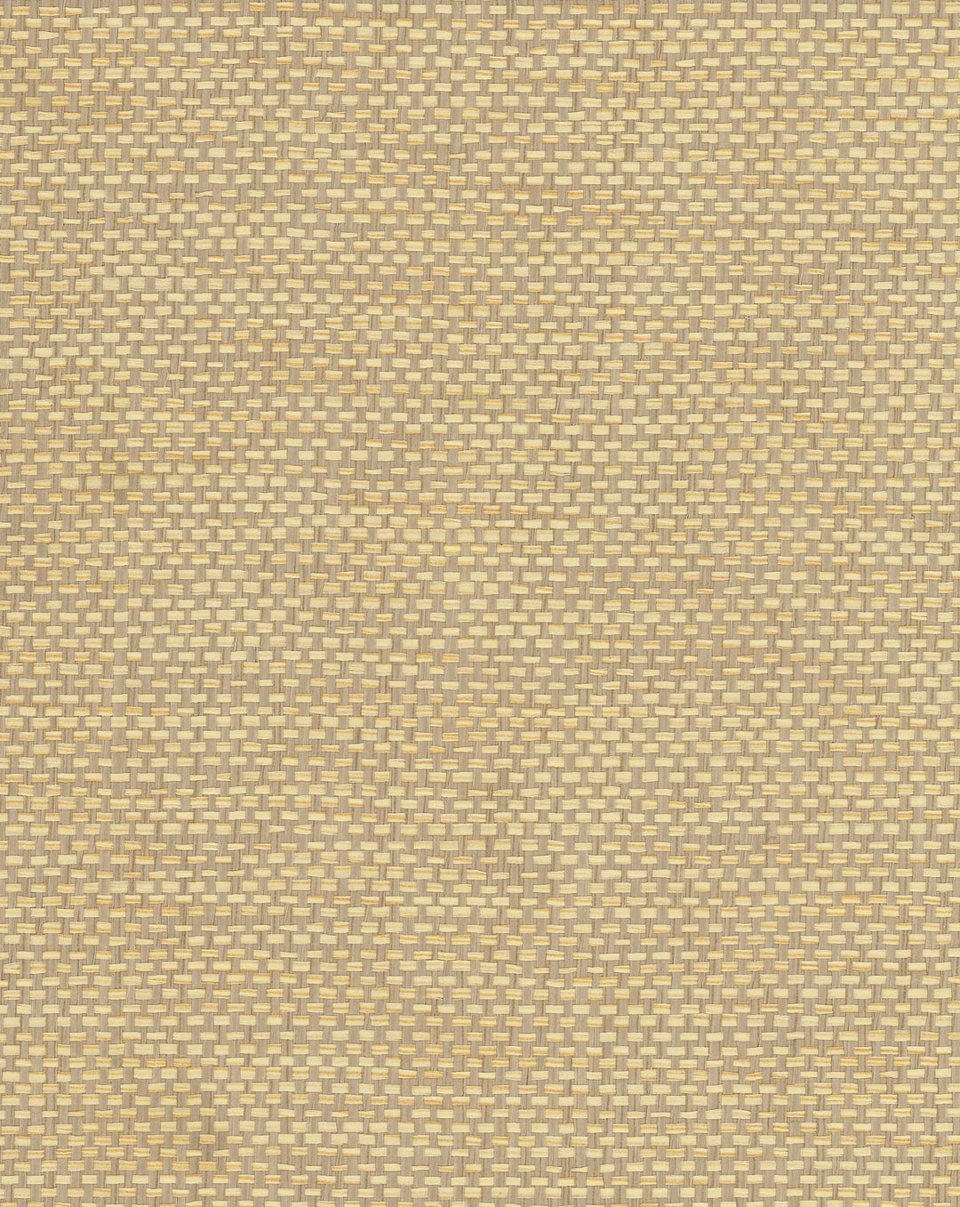 Woven Crosshatch White Wallpaper by York Wallcoverings Designer