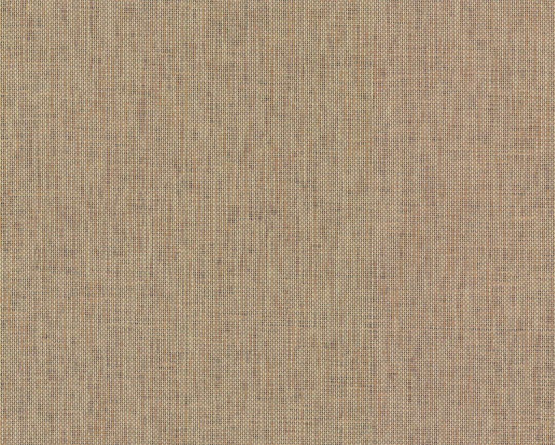 Woven Crosshatch Ramie Grasscloth Beige Wallpaper by York Wallcoverings Designer