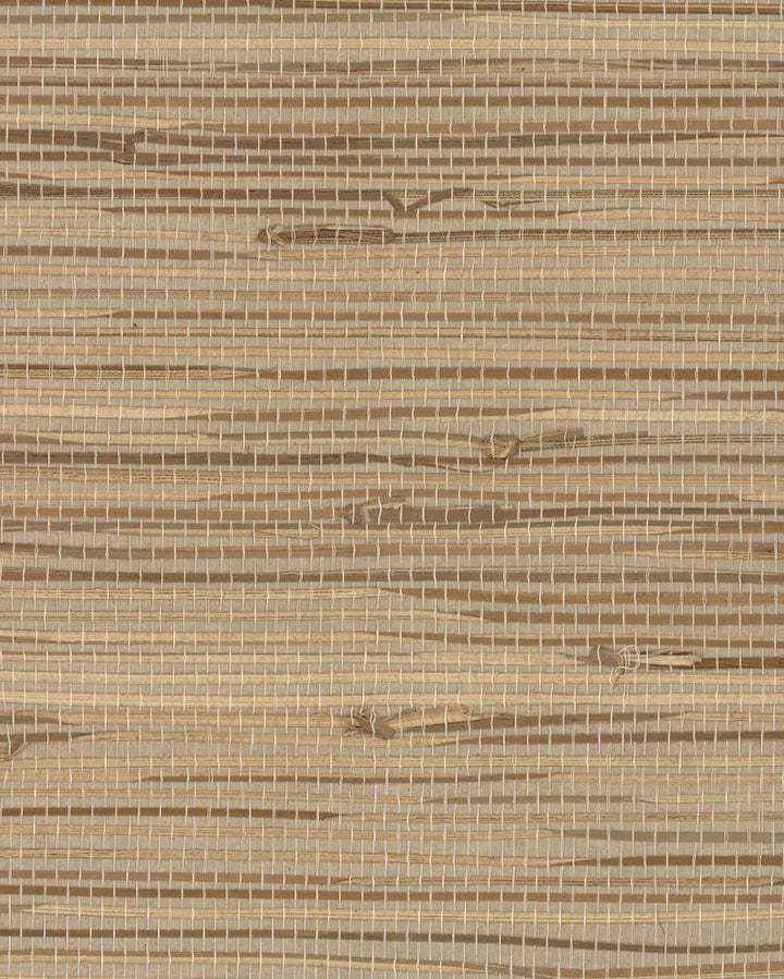 Wide Knotted Grass Beige Wallpaper by York Wallcoverings Grasscloth by York II Covers about 72 square feet 36-in by 24-ft long roll Unpasted 0 - Fabric Carolina -
