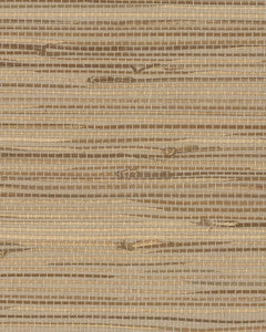 Wide Knotted Grass Beige Wallpaper by York Wallcoverings