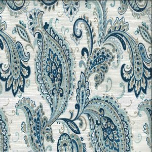 Victa Porcelain by Norbar Fabric See Sample 100% COTTON PAKISTAN UFAC 1, CALIFORNIA BULLETIN 117 </p><p>Repeat: Horizontal: and Vertical: 26 1/2" 54 - Fabric Carolina -