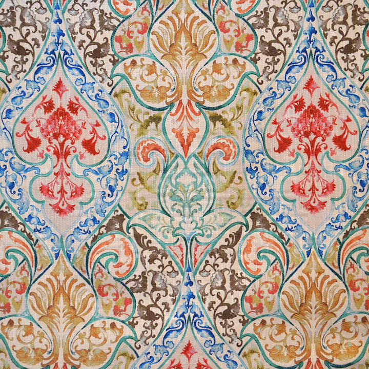 Victor Multi by Magnolia Fabric our website for purchase 100% Polyester CHINA 40,000 Horizontal: 17.50 and Vertical: 36.00 54" - Fabric Carolina -