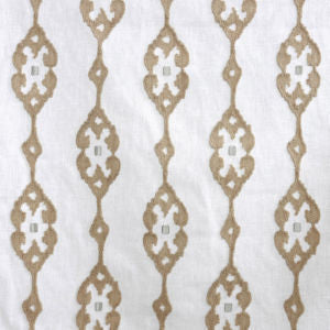 Vidalia Ivory Flax by Norbar Fabric PRISM ELEMENTS 60% COTTON - 25% POLYESTER INDIA 7 3/4"V - 6 1/2"H 52 - Fabric Carolina -