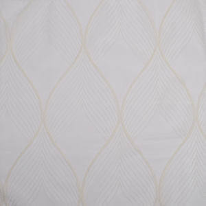 Video Champagne by Norbar Designer Fabric SHEER STYLE 100% POLYESTER TURKEY 12 1/2"V 6 3/8"H 115 - Swanky Fabrics -