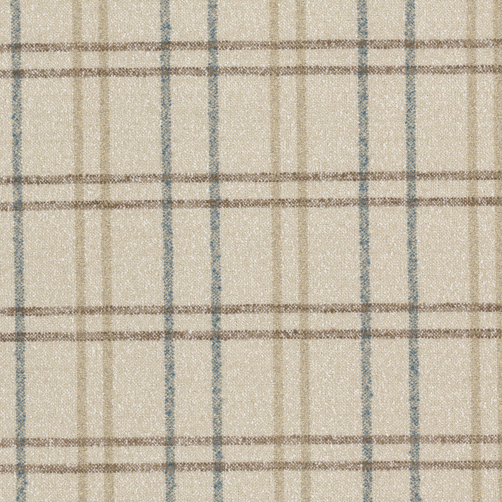 Viella 1 Blue by Stout Fabric Stout Fabric Viella 1 BlueFabric Off The Grid 100%Pol India </p><p>Repeat: H: 7, V: 0 54 in - Fabric Carolina -