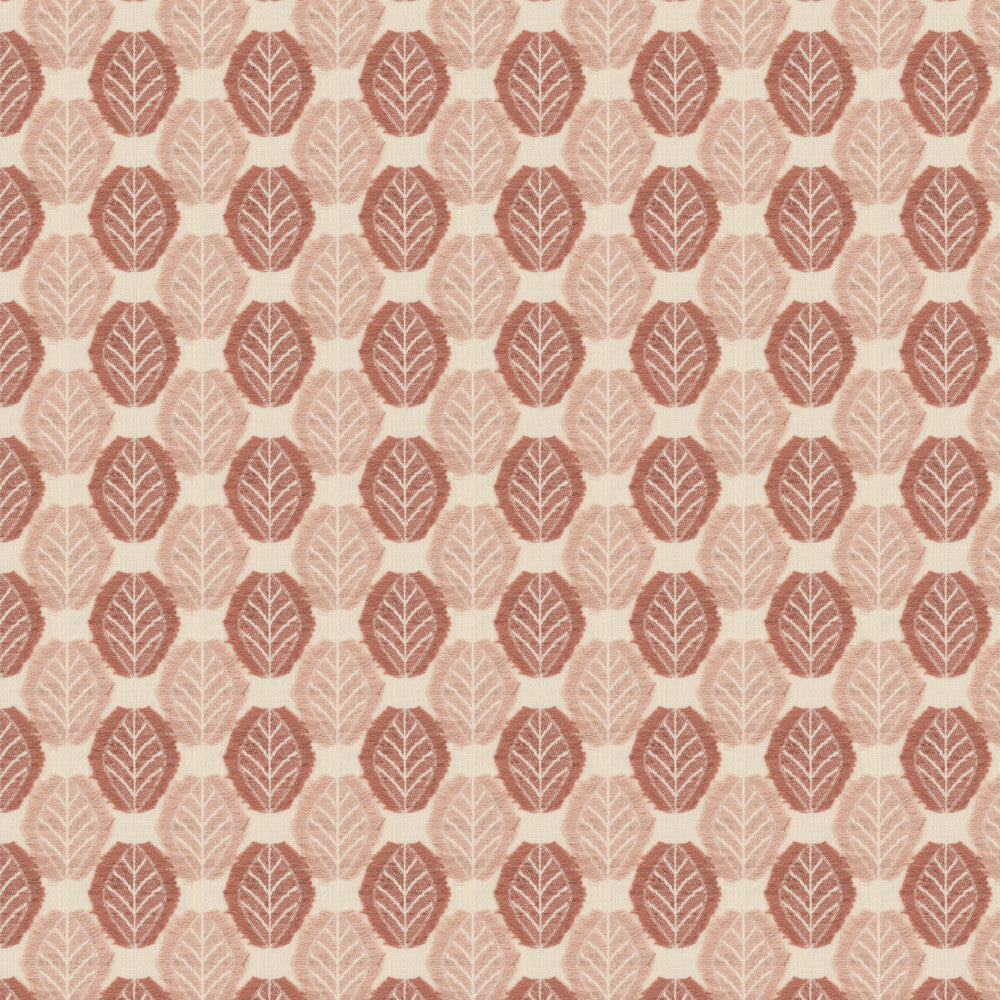 View 2 Salmon by Stout Fabric Stout Fabric View 2 SalmonFabric Comfortable Living Blossom/Sienna 57%Pol 43%Cot India </p><p>Repeat: H: 3.375, V: 12.875 55 in - Fabric Carolina -