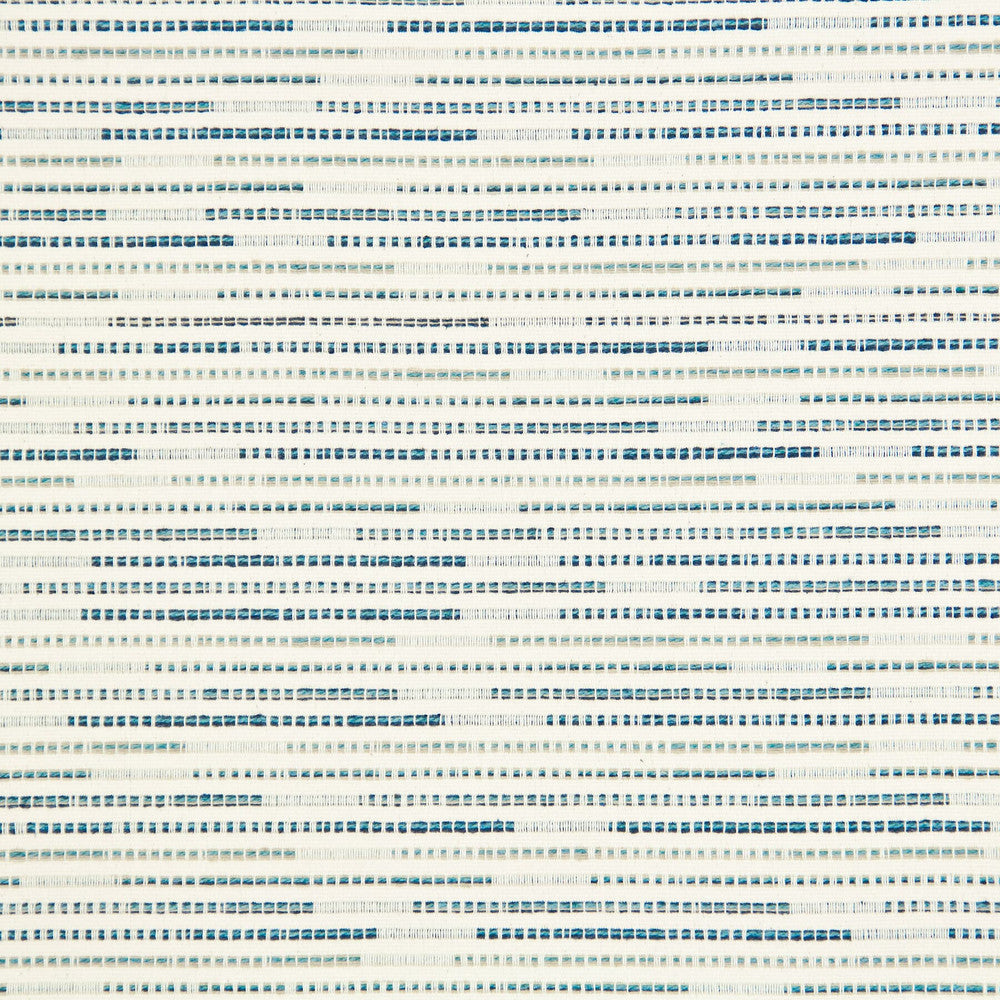 Vignetto 1 Harbor by Stout Fabric COMFORTABLE LIVING AZURE/LAKE 89%COT 11%POL USA CATB 117-2013 WYZENBEEK 15 000 DOUBLE RUB WEAR TEST (HEAVY DUTY) Horizontal: 0 and Vertical: 0 54 in - Fabric Carolina -