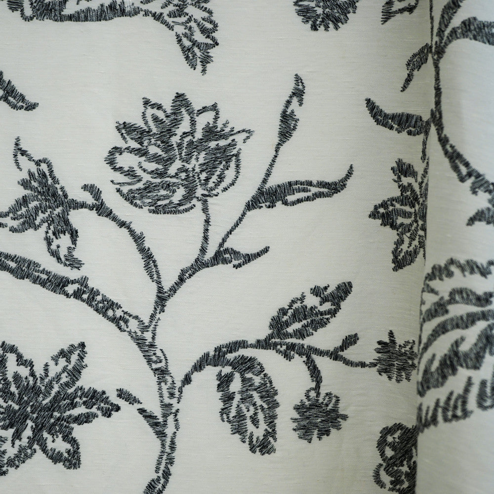 Vine 94Sj101 by JF Designer Fabric JF Studio 29% Viscose, 27% Linen, 24% Cotton, 13% Polyester, 7% Silk India Horizontal: 17 and Vertical: 15.75 51 - Swanky Fabrics -