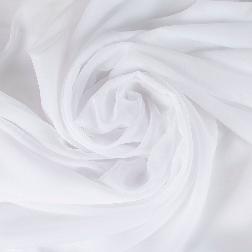 Voile 61 White by ABBEYSHEA Fabric 100% Polyester China </p><p>Repeat: Horizontal: and Vertical: 118" (300 cm) - Fabric Carolina -