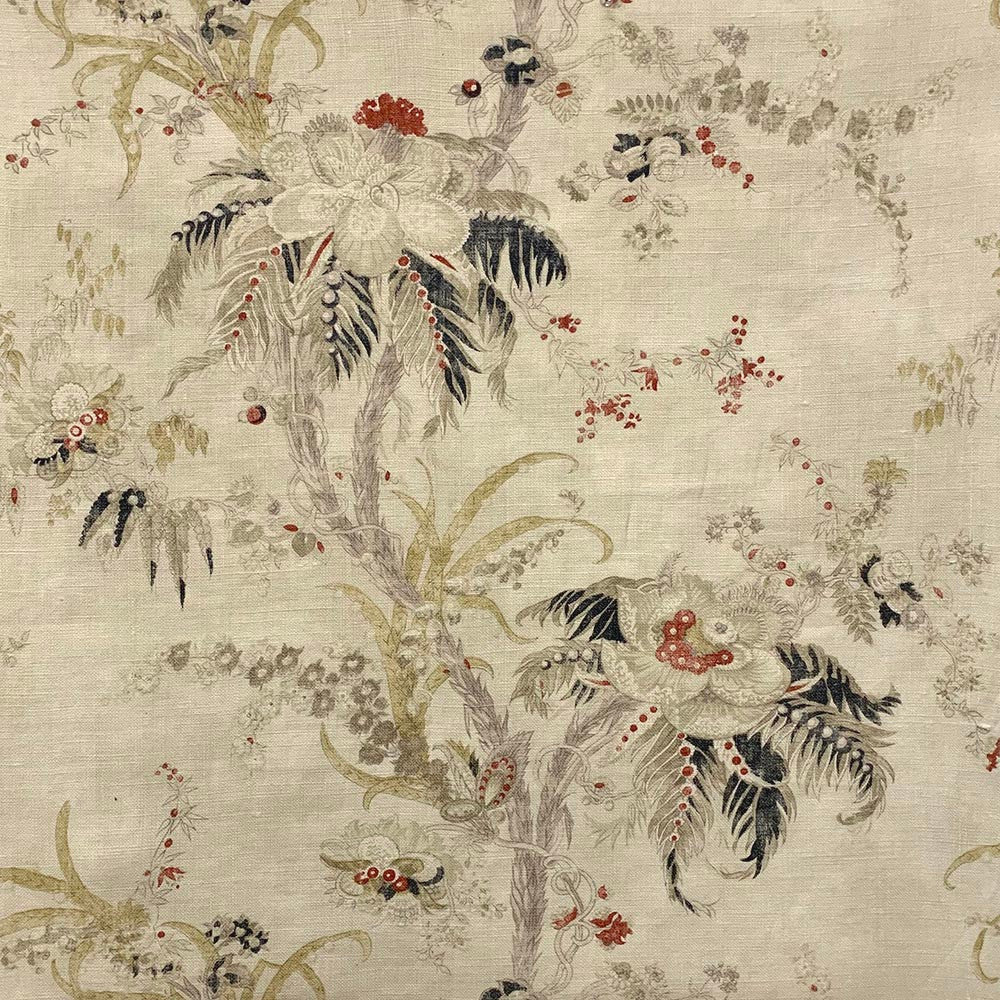 Vonking Pearl by Magnolia Fabric See sample 100% Linen UK 33,000 </p><p>Repeat: Horizontal: 27.00 and Vertical: 24.00 54" - Fabric Carolina -