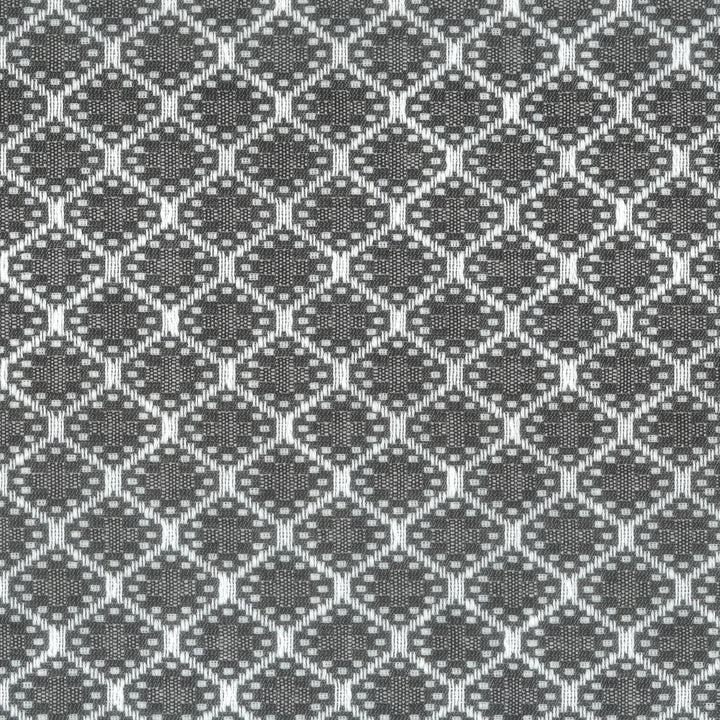 Voorhees 2 Salt/Pepper by Stout Fabric Stout Fabric Voorhees 2 Salt/PepperFabric LIVING IS EASY SMOKE/COAL 100%POL USA </p><p>Repeat: H: 1.375, V: 1.250 56 in - Fabric Carolina -