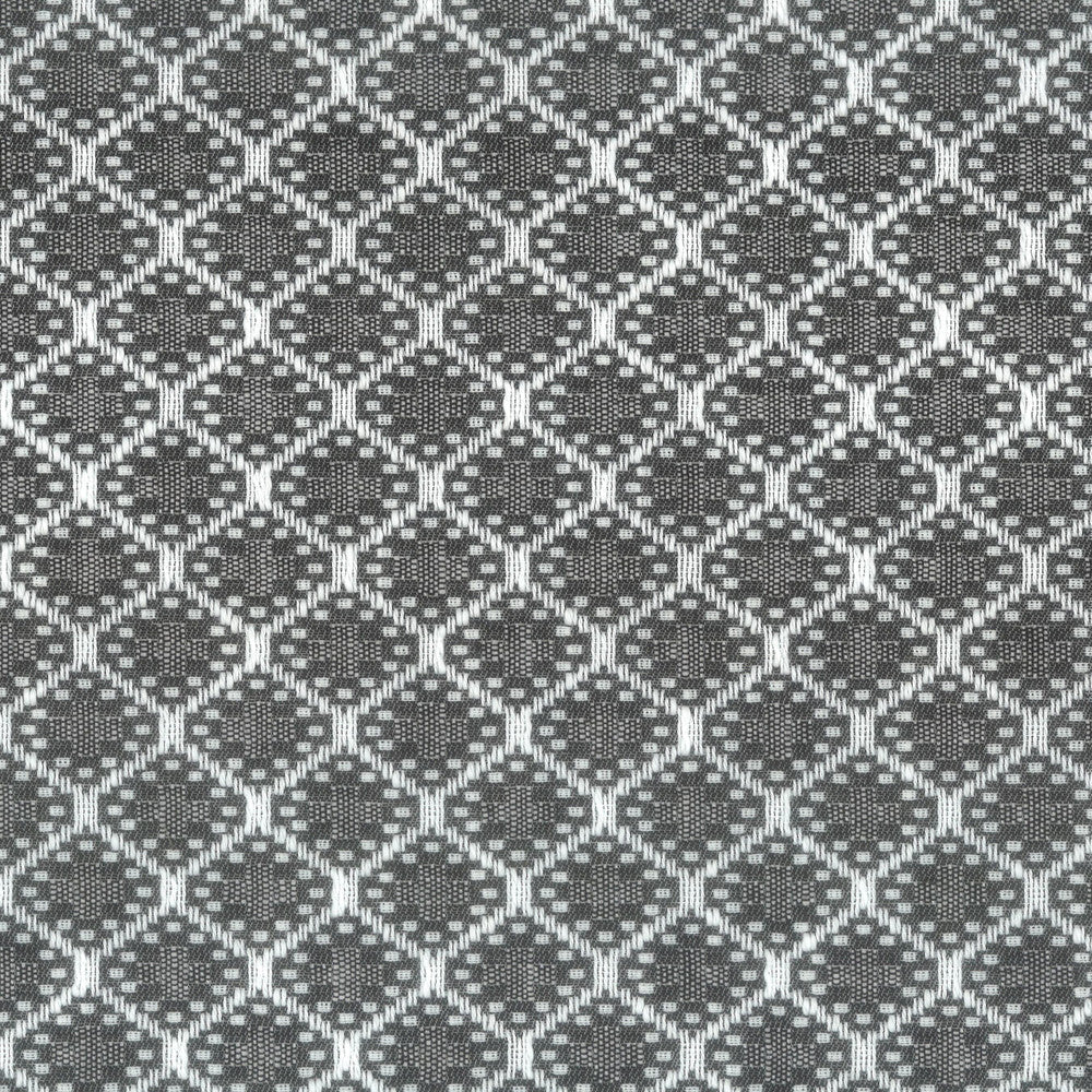 Voorhees 2 Salt/Pepper by Stout Designer Fabric LIVING IS EASY SMOKE/COAL 100%POL USA PERFORMANCE RATED FABRIC FLAME RETARDANT-U.F.A.C. CLASS 1 CATB 117-2013 WYZENBEEK 33 000 DOUBLE RUB WEAR TEST (HEAVY DUTY) </p><p>Repeat: 1.25 56 in - Swanky Fabrics -