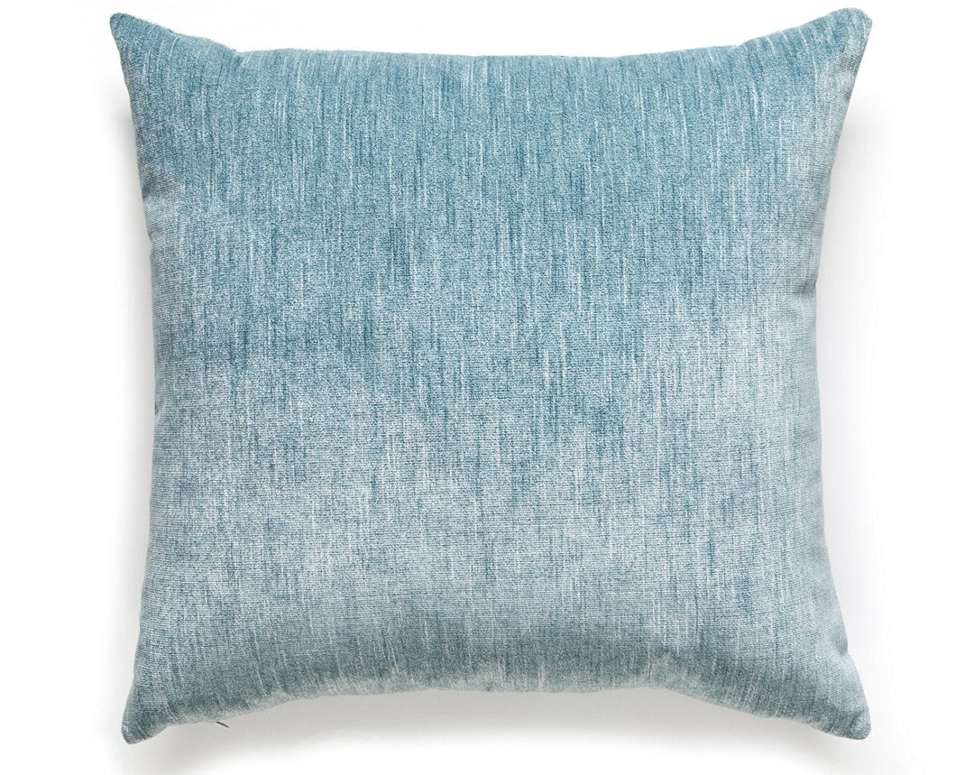 Supreme Velvet Pillow 22 X 22 - Moon Mist VPSUPRMPILL0207 by Scalamandre Designer Pillow