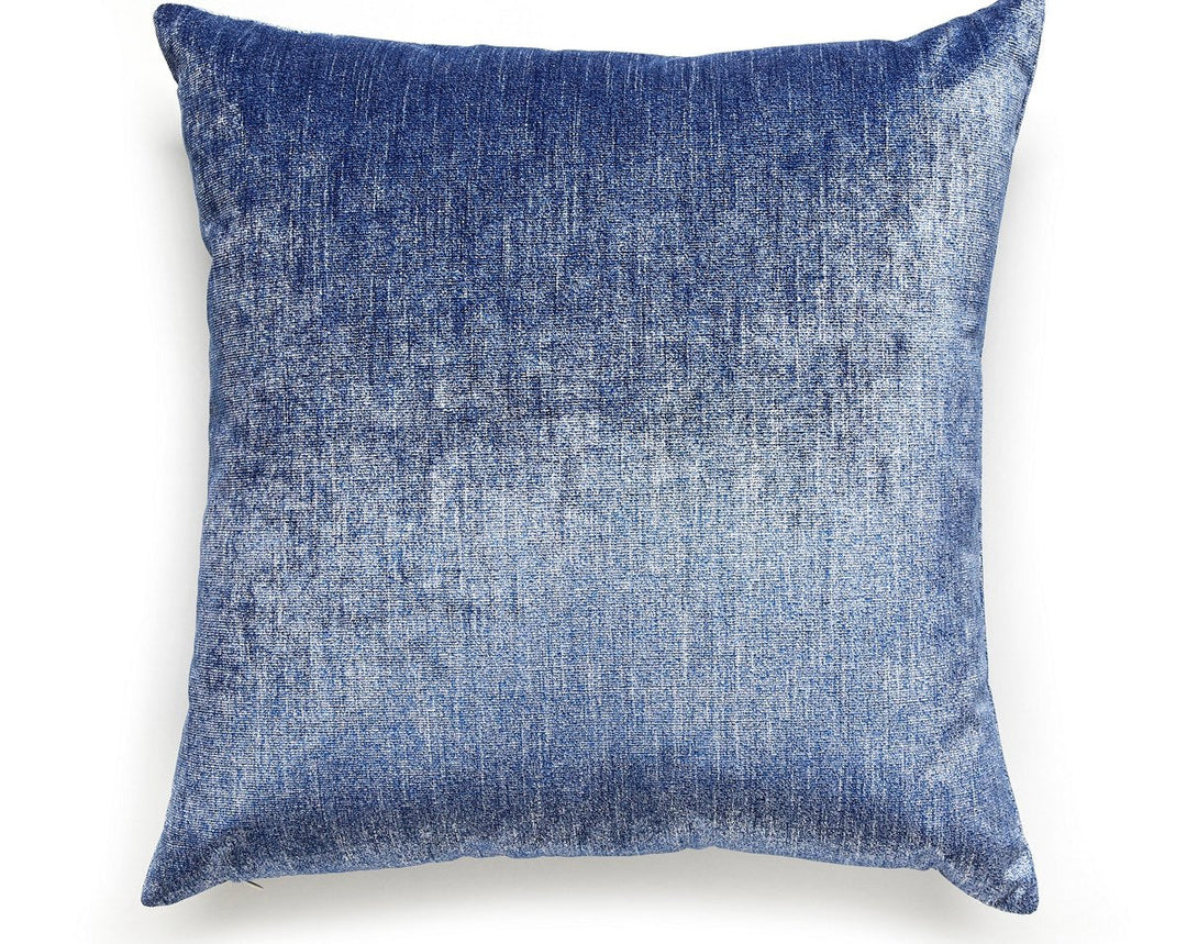 Supreme Velvet Pillow 22 X 22 - Dress Blues VPSUPRMPILL0209 by Scalamandre Designer Pillow