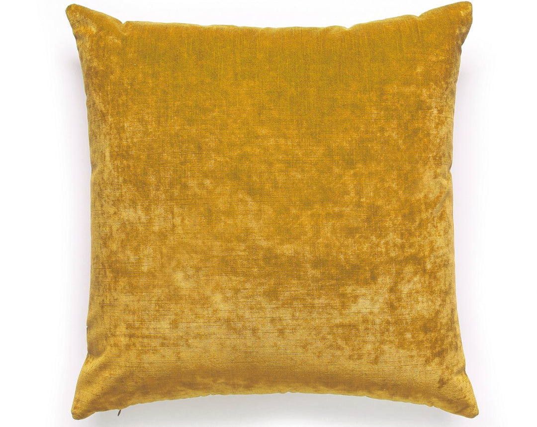 Supreme Velvet Pillow 22 X 22 - Olivenite VPSUPRMPILL0403 by Scalamandre Designer Pillow